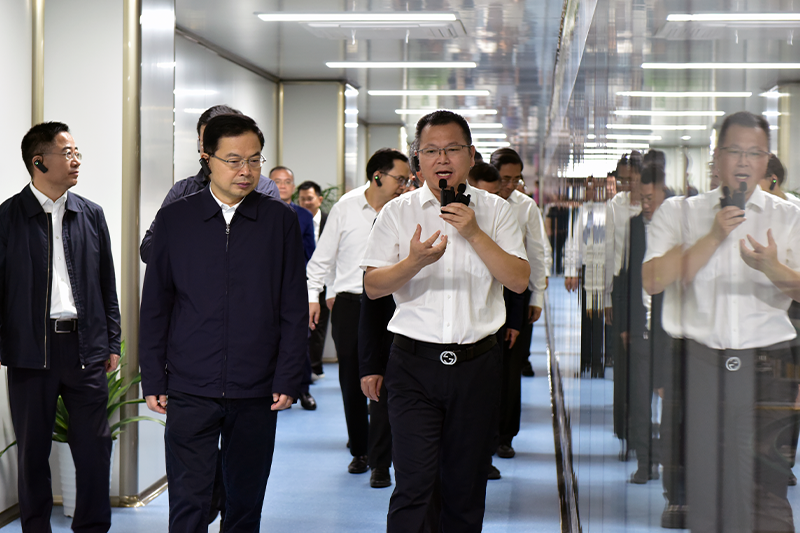 福貝9月大事件|宣城市市委書記李中攜督導組蒞臨福貝中心工廠（福新）參觀考察